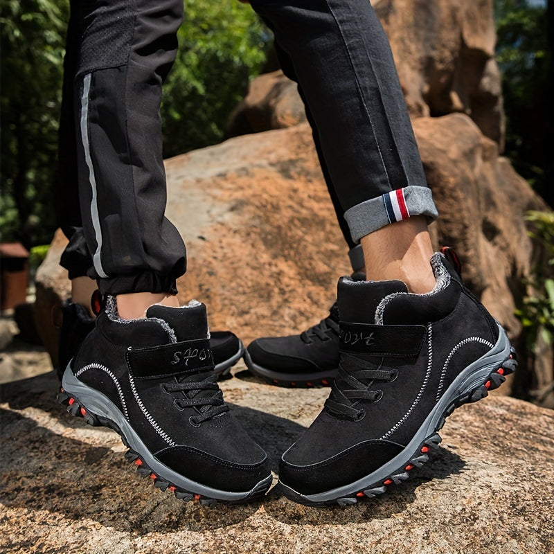 🔥OSTATNI DZIEŃ - 50% ZNIŻKI - Męskie zimowe buty śniegowe z miękką wyściółką i antypoślizgową podeszwą TPR