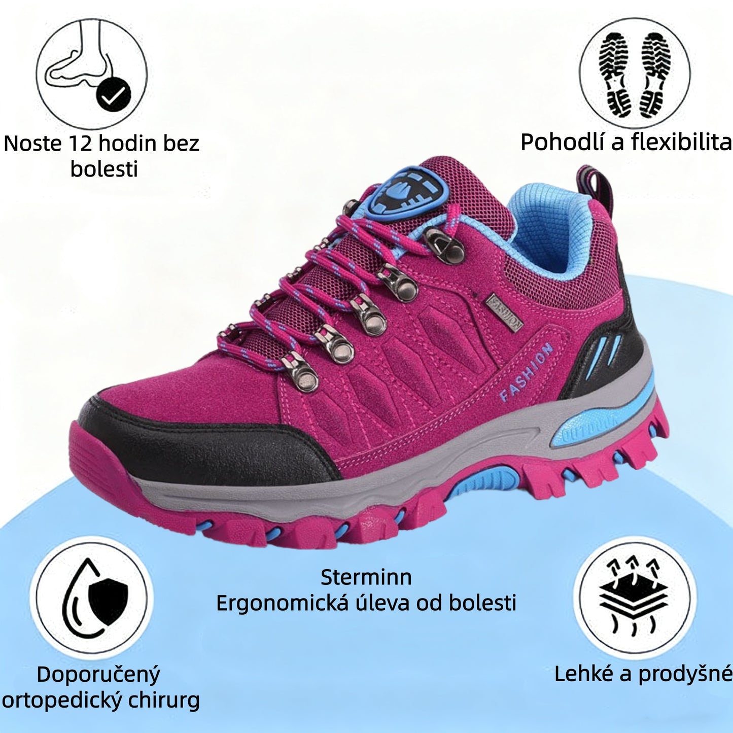 【⏰50% sleva dnes - Končí brzy🔥】Step Zero - deconr® IV ergonomická ortopedická obuv pro úlevu od bolesti zad, kloubů a nohou (2025)