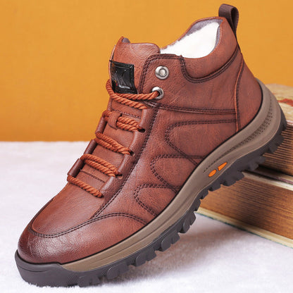 (🔥dnes sleva 50 % – nenechte si to ujít) – Kotníkové boty z měkké a pohodlné italské telecí kůže (k dispozici také v plyšové verzi🔥)