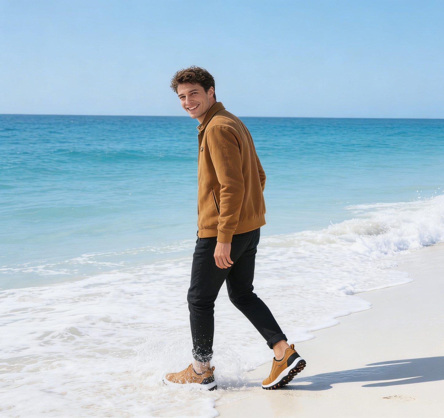 (🔥DNES SLEVA 50 % - NEPŘEHLÉDNĚTE) ⏰ - Měkké a pohodlné italské luxusní semišové ortopedické boty značky ( Zbavte se bolesti nohou)