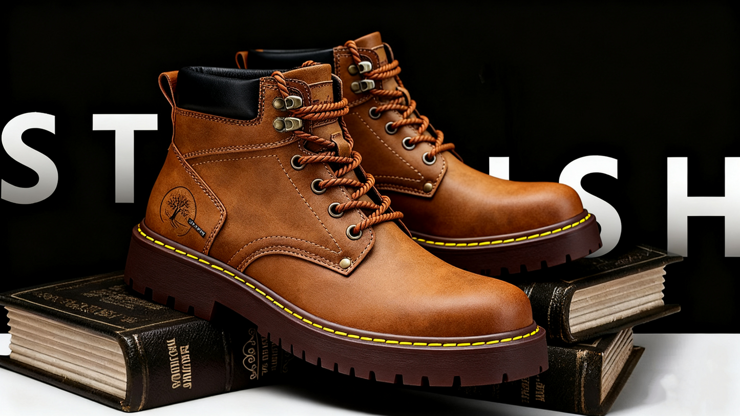 🔥【⏰50% sleva dnes - Končí brzy】Ergonomická ortopedická obuv - prémiová italská kůže + ručně šitá - 👞