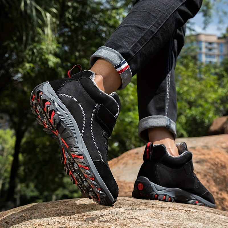 🔥OSTATNI DZIEŃ - 50% ZNIŻKI - Męskie zimowe buty śniegowe z miękką wyściółką i antypoślizgową podeszwą TPR