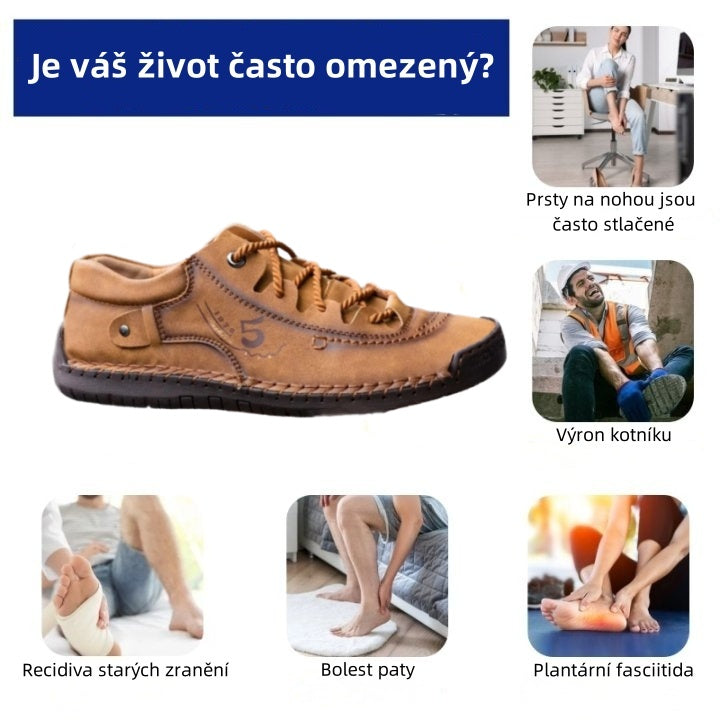 Ortopedická obuv deconr® Medical – Ergonomicky navržená pro úlevu od bolesti zad, nohou a kloubů.