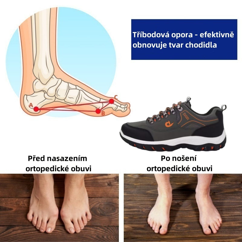 Ortopedická obuv deconr® – Ergonomicky navržená pro úlevu od bolesti zad, kloubů a nohou – Unisex.