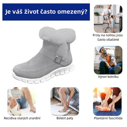 deconr® - Ergonomicky tvarovaná zimní ortopedická obuv pro úlevu od bolesti nohou, kolen a zad - Dámské