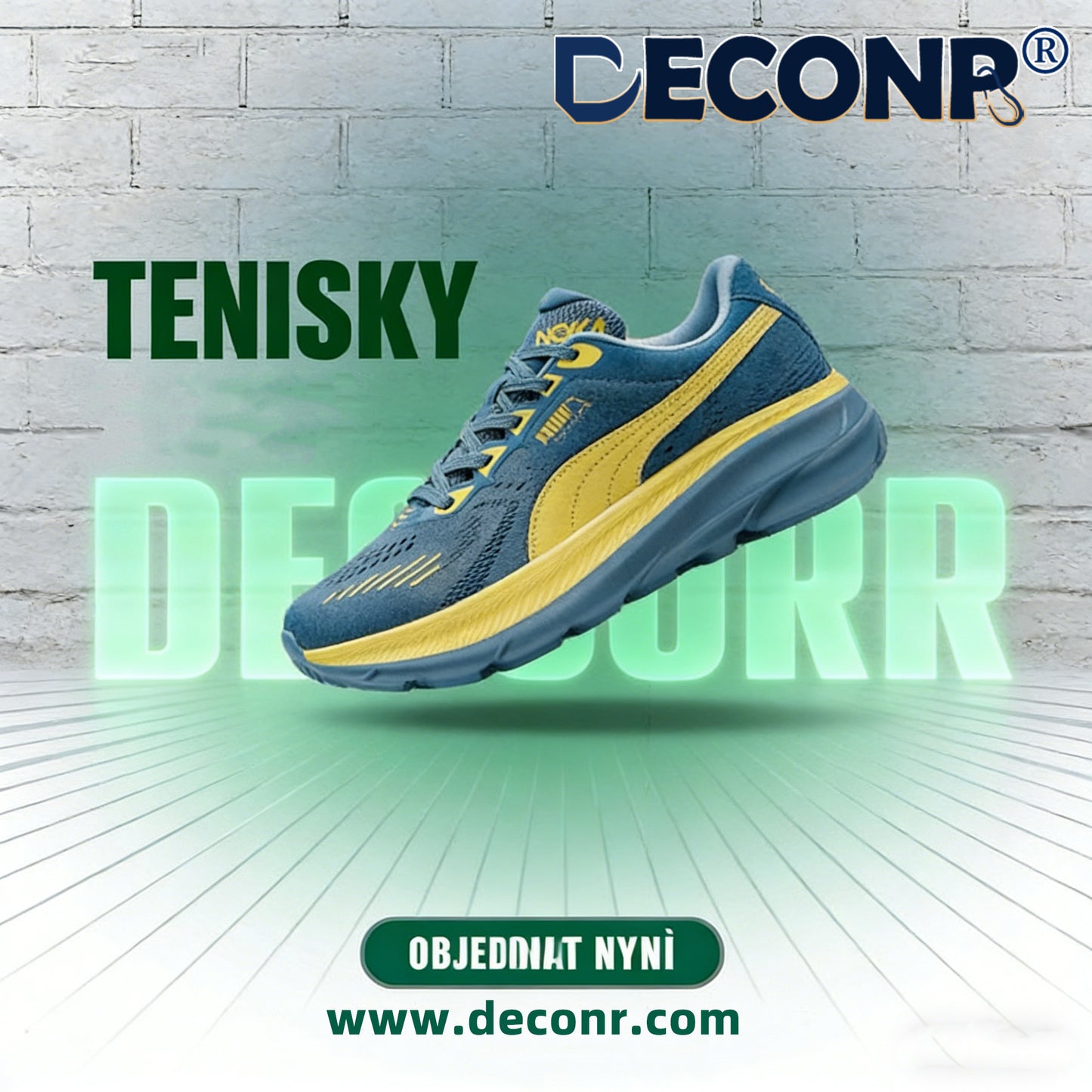 Ergonomická obuv deconr® | 👟 Ideální pro každodenní aktivity | Jejich konstrukce s podporou klenby účinně snižuje únavu.