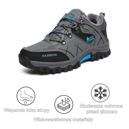 [⏰Dnes sleva 50 % – nenechte si ujít] Ergonomické trekingové boty – prémiová kůže + teplo 👞