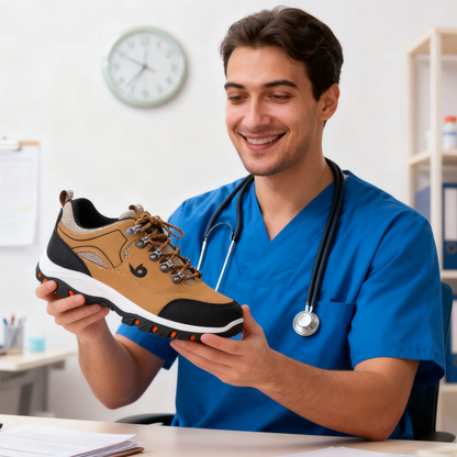 Ortopedická obuv deconr® – Ergonomicky navržená pro úlevu od bolesti zad, kloubů a nohou – Unisex.