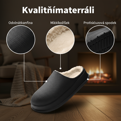 (🔥🚨 Časově omezená sleva 61 % - Poslední den!!) Vlněné pantofle Steminn - Ergonomické a protiskluzové zimní pantofleVlněné pantofle Sterminn - Ergonomické a protiskluzové zimní pantofle