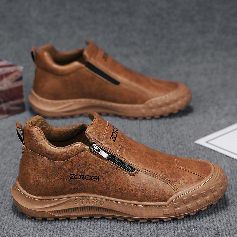 🐂【Inteligentní vložka do bot s umělou inteligencí】Vysoce kvalitní kůže + ručně šitá: nutnost pro muže🔴Přenosná podiatrická ortéza