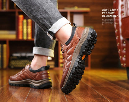 (🔥Dnes sleva 50 % – nenechte si to ujít) Měkké a pohodlné italské boty z pravé telecí kůže (podpora klenby usnadňuje chůzi)