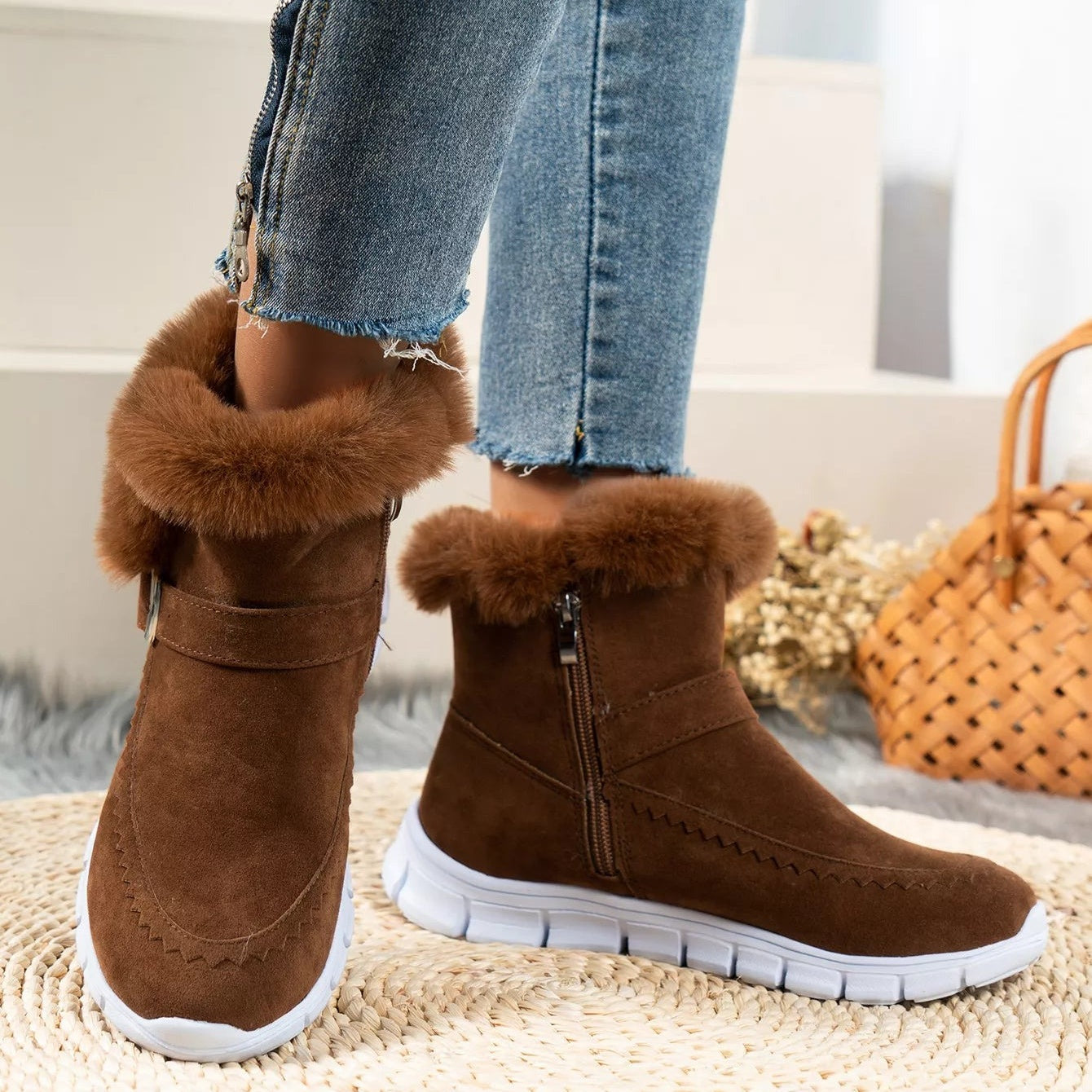 deconr® - Ergonomicky tvarovaná zimní ortopedická obuv pro úlevu od bolesti nohou, kolen a zad - Dámské