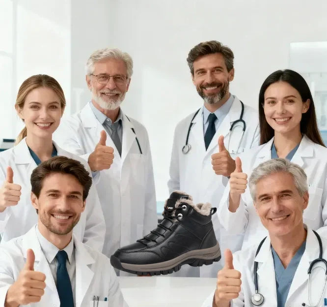 🔥Časově omezená nabídka dnes: sleva 70 %⏰! - zateplené turistické boty deconr®, - ortopedická obuv navržená speciálně pro muže. 👍Podpora klenby pro snadnější chůzi.